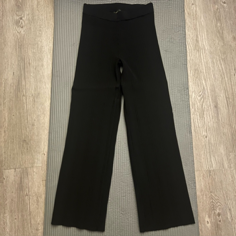 House of Harlow 1960 Black Textured Pants